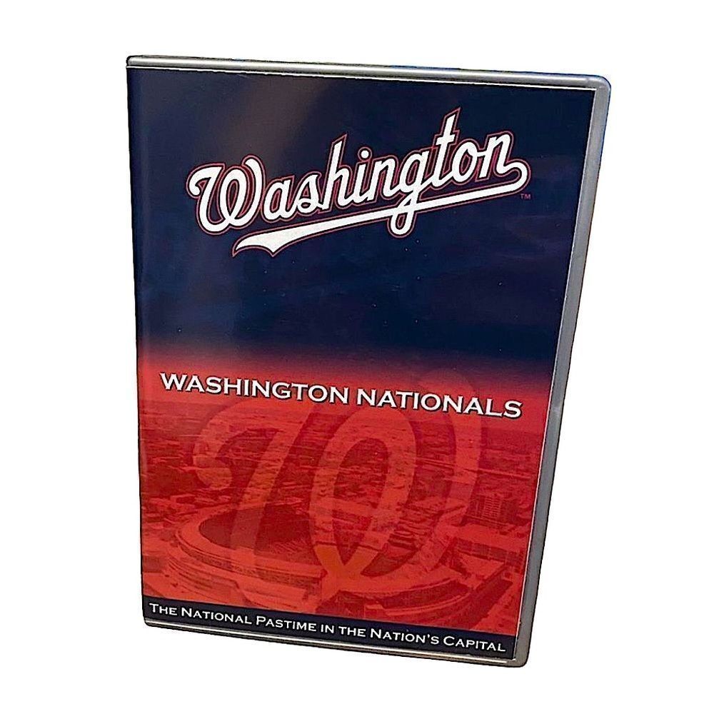 NEW Washington Nationals Commemorative DVD